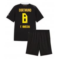 Camiseta Borussia Dortmund Felix Nmecha #8 Segunda Equipación Replica 2026-27 para niños mangas cortas (+ Pantalones cortos)